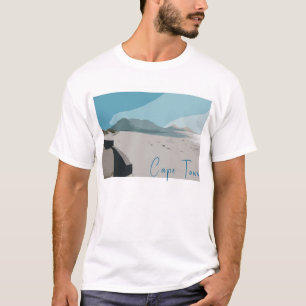 ケープタウンテーブルマウンテン海 Tシャツ