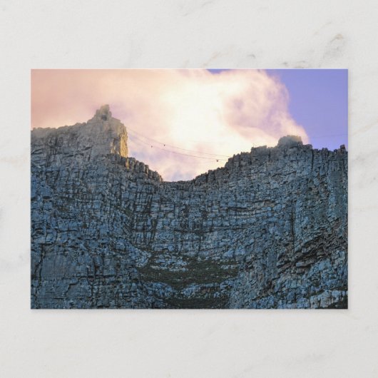 ケープタウンテーブルマウンテン ポストカード (正面)