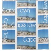 ケープタウンテーブルマウンテンZA南アフリカ シャワーカーテン (正面)