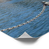 ケープタウンハーバーアンドテーブルマウンテン ポスター (角)