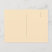 ケープタウンバレンタインデーに恋を見つけた ポストカード (裏面)