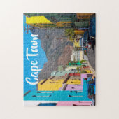 ケープタウンボカープシティスケープ南アフリカ ジグソーパズル (縦)