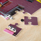 ケープタウンボカープCBDシティ南アフリカ ジグソーパズル (側面)