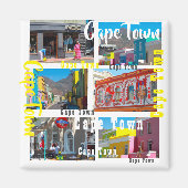 ケープタウンボカープCBDシティ南アフリカ マグネット (正面)