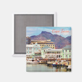 ケープタウンマリーナハーバービューマグネット マグネット (正面/裏面)