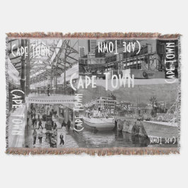 ケープタウンモノクロシティスケープ建築 スローブランケット