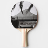 ケープタウンライオンの南アフリカ首座 卓球ラケット (正面)