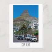 ケープタウンライオンズヘッド南アフリカシティ ポストカード (正面)