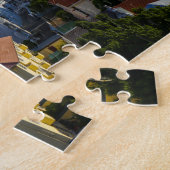 ケープタウン南アフリカのテーブルマウンテンランドスケープ ジグソーパズル (側面)