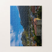 ケープタウン南アフリカのテーブルマウンテンランドスケープ ジグソーパズル (縦)