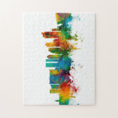 ケープタウン南アフリカスカイライン ジグソーパズル (縦)