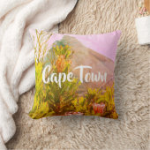 ケープタウン南アフリカプロテアライオンの頭 クッション (ブランケット)