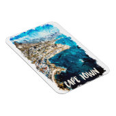 ケープタウン南アフリカヴィンテージ旅行 マグネット (右側)