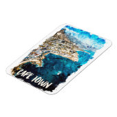 ケープタウン南アフリカヴィンテージ旅行 マグネット (左側)