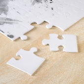 ケープタウン南アフリカ共和国のスカイライン ジグソーパズル (側面)