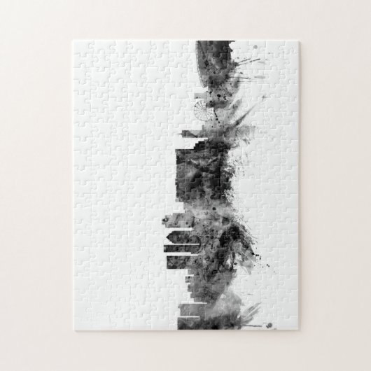 ケープタウン南アフリカ共和国のスカイライン ジグソーパズル (縦)