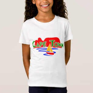 ケープタウン南アフリカ共和国の女の子か子供のTシャツ Tシャツ