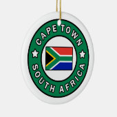 ケープタウン南アフリカ共和国 セラミックオーナメント (右)