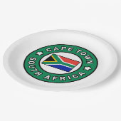 ケープタウン南アフリカ共和国 ペーパープレート (アングル)