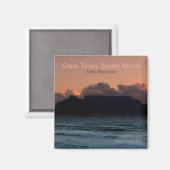 ケープタウン南アフリカ写真おみやげ磁石 マグネット (正面/裏面)