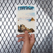 ケープタウン南アフリカ表山の水色 ポストカード