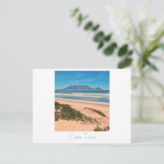 ケープタウン南アフリカ表山はがき ポストカード (スタンド正面)
