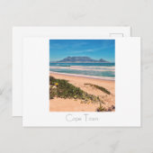 ケープタウン南アフリカ表山はがき ポストカード (正面/裏面)