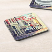 ケープタウン南アフリカ通りビューシティスケープ コースター (左側)