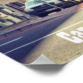 ケープタウン南アフリカ通りビューシティスケープ ポスター (角)