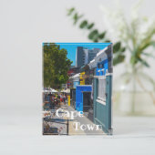 ケープタウン南アフリカ通りビューシティスケープ ポストカード (スタンド正面)