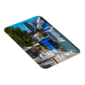 ケープタウン南アフリカ通りビューシティスケープ マグネット (右側)