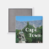 ケープタウン南アフリカ通りビューシティスケープ マグネット (正面/裏面)