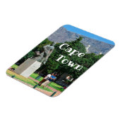 ケープタウン南アフリカ通りビューシティスケープ マグネット (左側)