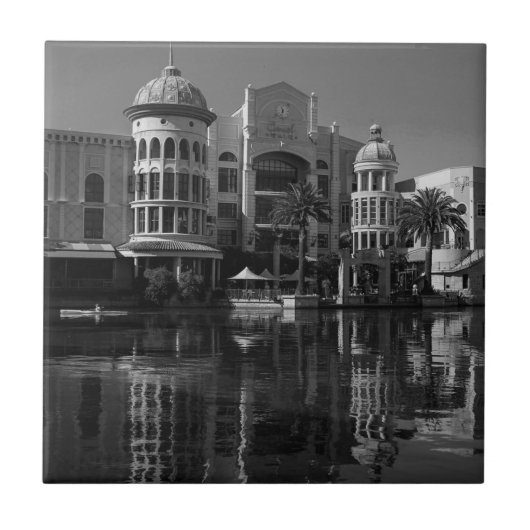 ケープタウン南アフリカ運河ウォークエリア タイル (正面)