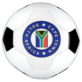 ケープタウン南アフリカ サッカーボール (回転)