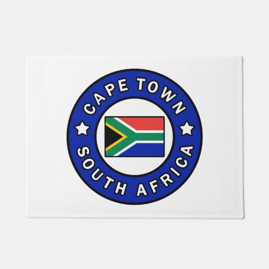 ケープタウン南アフリカ ドアマット (正面)