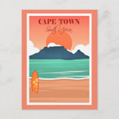 ケープタウン南アフリカ ポストカード (正面)