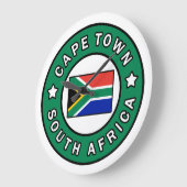 ケープタウン南アフリカ ラージ壁時計 (傾斜)