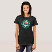 ケープタウン南アフリカ Tシャツ (正面フル)