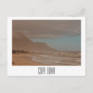 ケープタウン海ウェーブズビーチキャンプズベイ ポストカード