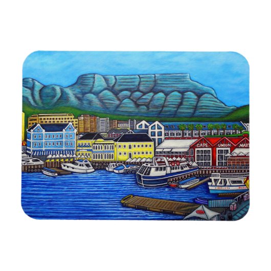 ケープタウン磁石の色 マグネット (横)