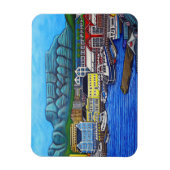 ケープタウン磁石の色 マグネット (縦)