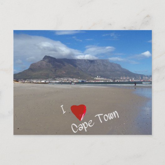 ケープタウン葉書が大好き ポストカード (正面)