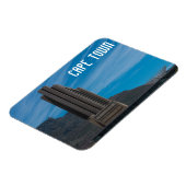 ケープタウン街並みテーブルマウンテン南アフリカ マグネット (左側)