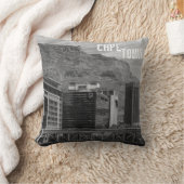 ケープタウン街並み建築南アフリカ クッション (ブランケット)