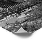 ケープタウン街並み建築南アフリカ ポスター (角)