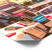 ケープタウン街並み建築南アフリカ ポスター (角)