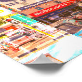 ケープタウン街並み建築南アフリカ ポスター (角)