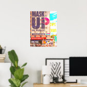 ケープタウン街並み建築南アフリカ ポスター (ホームオフィス)