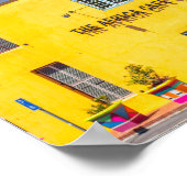 ケープタウン街並み建築南アフリカ ポスター (角)